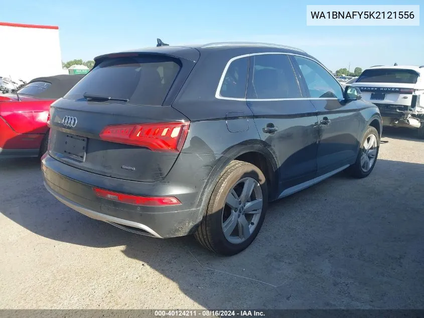 WA1BNAFY5K2121556 2019 Audi Q5 45 Premium