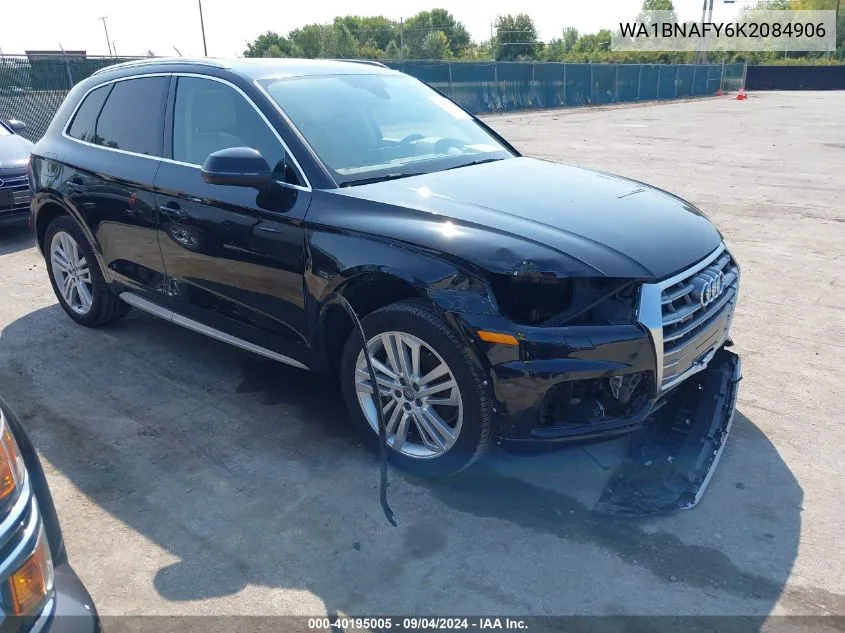 WA1BNAFY6K2084906 2019 Audi Q5 45 Premium