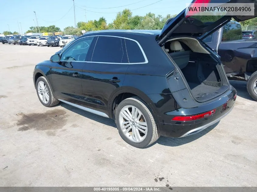 WA1BNAFY6K2084906 2019 Audi Q5 45 Premium