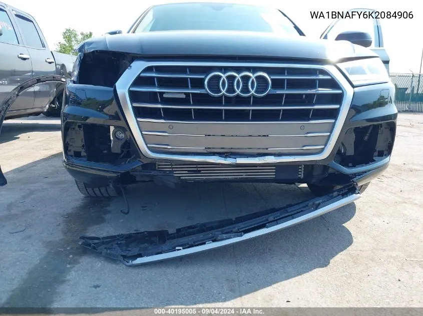 WA1BNAFY6K2084906 2019 Audi Q5 45 Premium