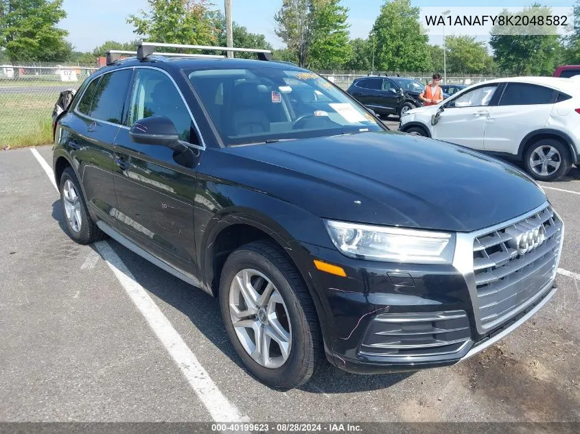 WA1ANAFY8K2048582 2019 Audi Q5 45 Premium