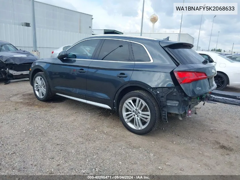 WA1BNAFY5K2068633 2019 Audi Q5 45 Premium