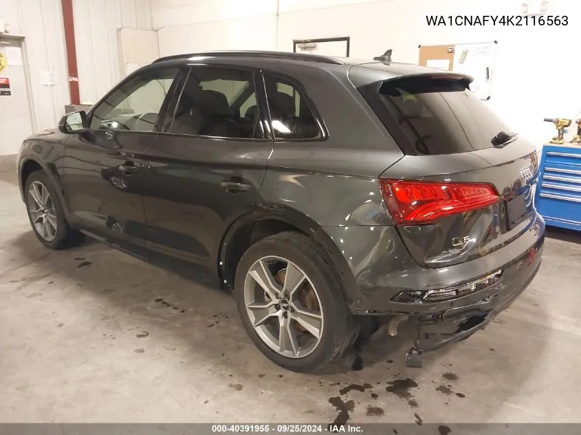 WA1CNAFY4K2116563 2019 Audi Q5 45 Premium