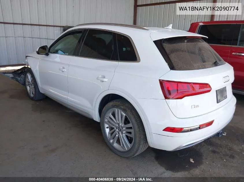 WA1BNAFY1K2090774 2019 Audi Q5 45 Premium