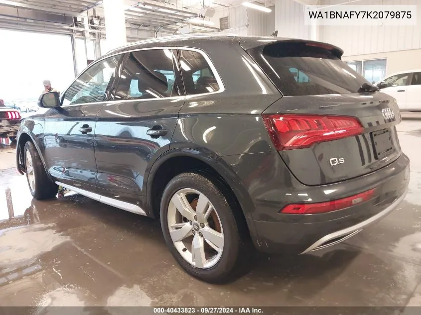 2019 Audi Q5 45 Premium VIN: WA1BNAFY7K2079875 Lot: 40433823