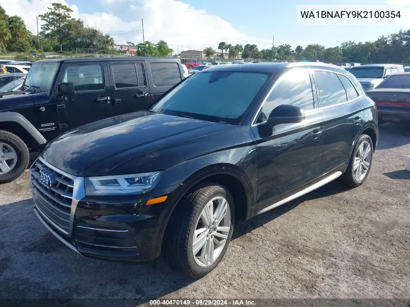 WA1BNAFY9K2100354 2019 Audi Q5 Premium Plus