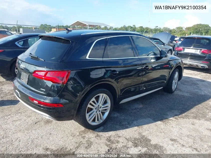 WA1BNAFY9K2100354 2019 Audi Q5 Premium Plus