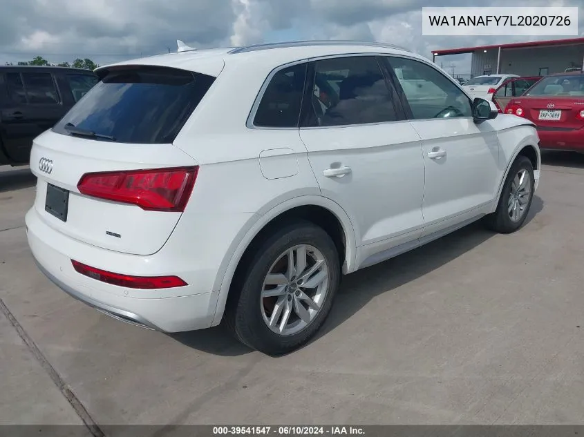 WA1ANAFY7L2020726 2020 Audi Q5 Premium 45 Tfsi Quattro S Tronic/Titanium Premium 45 Tfsi Quattro S Tronic