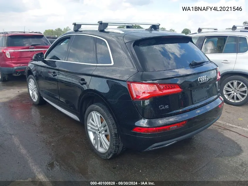 WA1BNAFY4L2021546 2020 Audi Q5 Premium Plus 45 Tfsi Quattro S Tronic