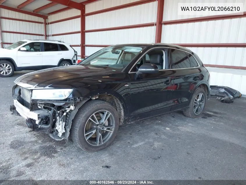 2020 Audi Q5 Premium 55 Tfsi E Quattro S Tronic VIN: WA1G2AFY0L2066210 Lot: 40162546