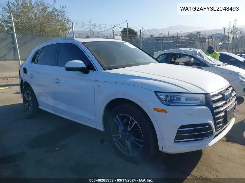 2020 Audi Q5 Premium 55 Tfsi E Quattro S Tronic VIN: WA1G2AFY3L2048493 Lot: 40265939