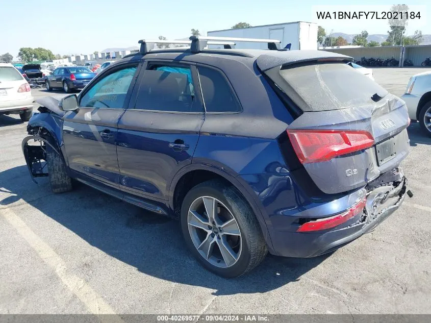 WA1BNAFY7L2021184 2020 Audi Q5 Premium Plus 45 Tfsi Quattro S Tronic