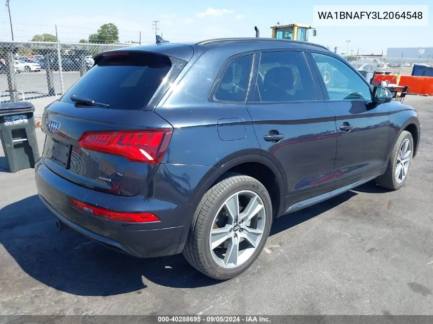 WA1BNAFY3L2064548 2020 Audi Q5 Premium Plus 45 Tfsi Quattro S Tronic