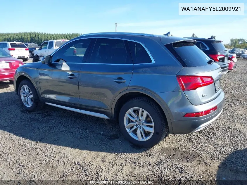 WA1ANAFY5L2009921 2020 Audi Q5 Premium 45 Tfsi Quattro S Tronic