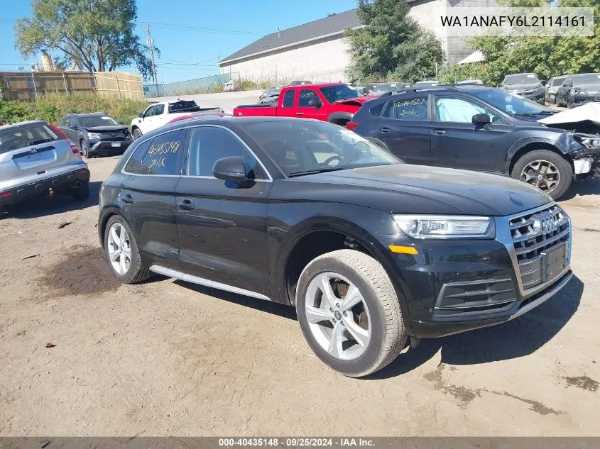 WA1ANAFY6L2114161 2020 Audi Q5 Premium 45 Tfsi Quattro S Tronic