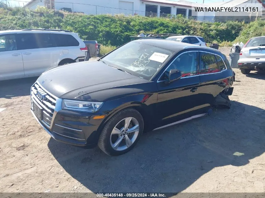 WA1ANAFY6L2114161 2020 Audi Q5 Premium 45 Tfsi Quattro S Tronic