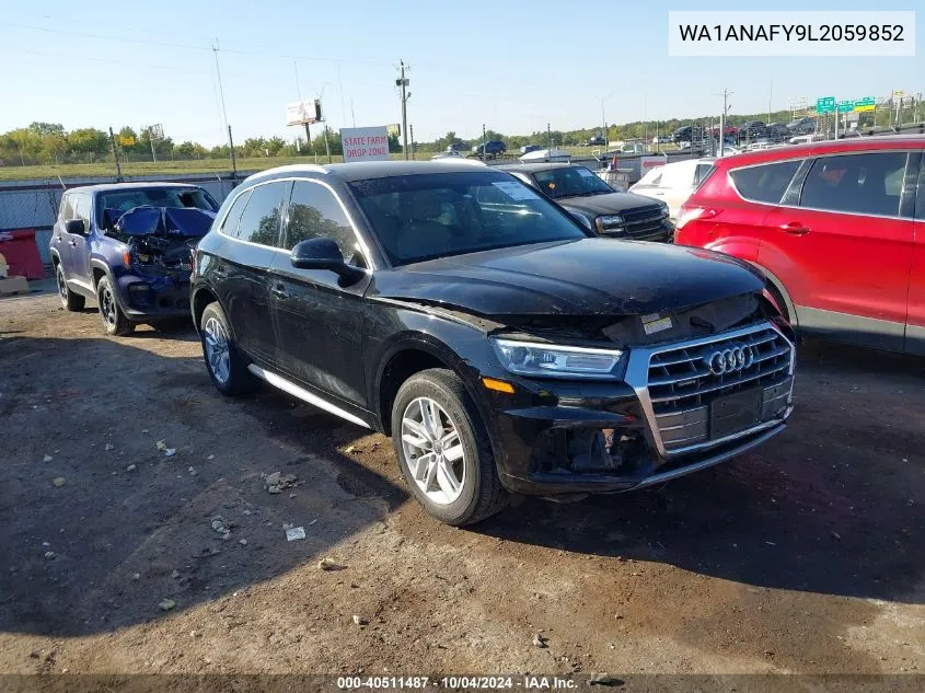 WA1ANAFY9L2059852 2020 Audi Q5 Premium 45 Tfsi Quattro S Tronic/Titanium Premium 45 Tfsi Quattro S Tronic