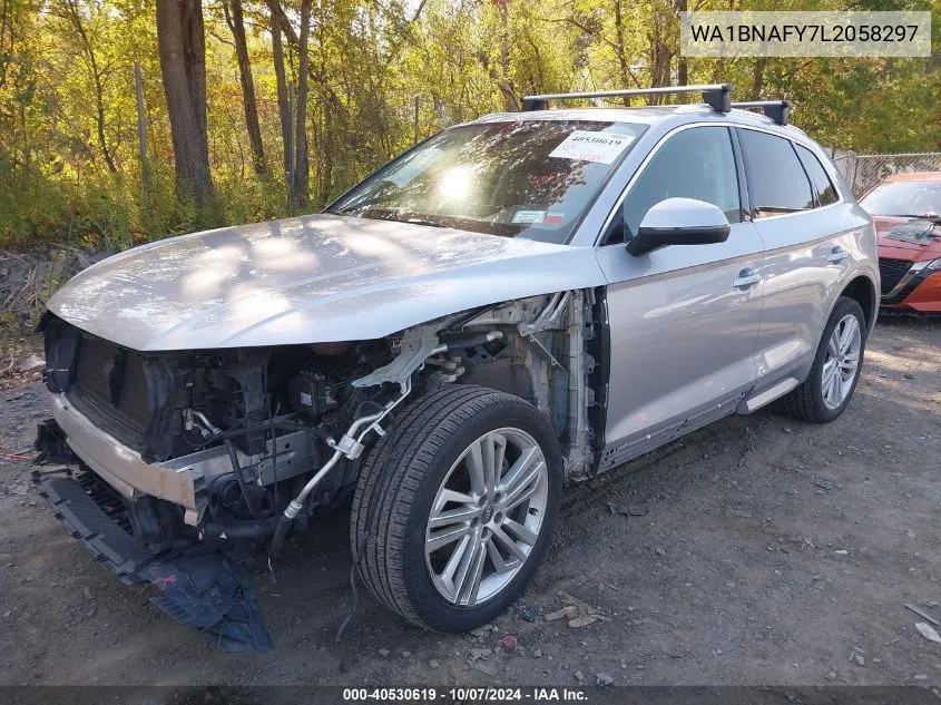 2020 Audi Q5 Premium Plus 45 Tfsi Quattro S Tronic VIN: WA1BNAFY7L2058297 Lot: 40530619