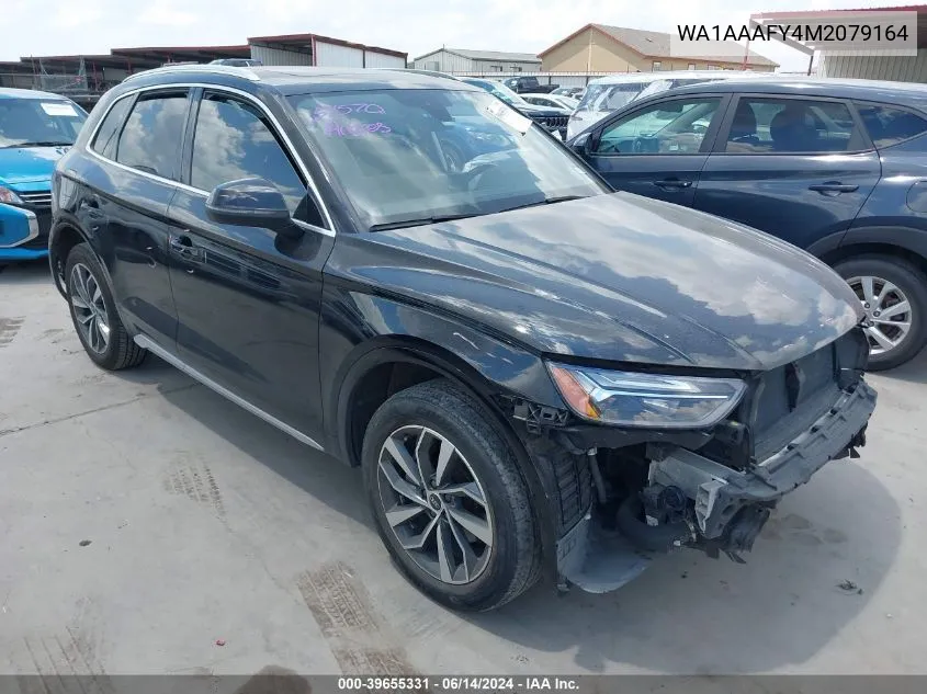 WA1AAAFY4M2079164 2021 Audi Q5 Premium 45 Tfsi Quattro S Tronic