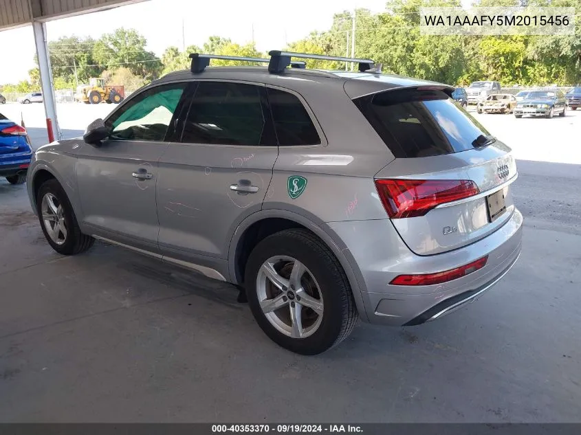 WA1AAAFY5M2015456 2021 Audi Q5 Premium 45 Tfsi Quattro S Tronic