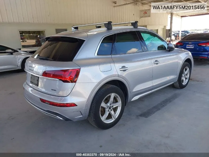 WA1AAAFY5M2015456 2021 Audi Q5 Premium 45 Tfsi Quattro S Tronic