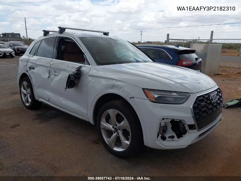 2023 Audi Q5 Premium Plus 45 Tfsi S Line Quattro VIN: WA1EAAFY3P2182310 Lot: 39857743