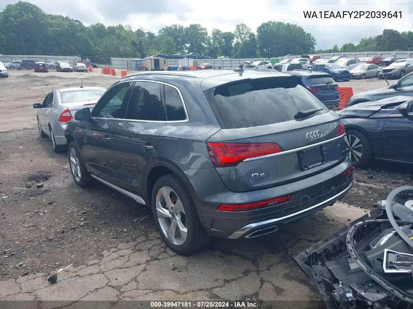 WA1EAAFY2P2039641 2023 Audi Q5 Premium Plus 45 Tfsi S Line Quattro