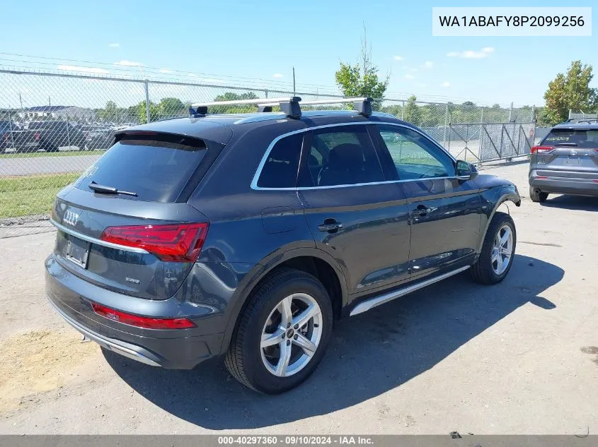 2023 Audi Q5 Premium 40 Tfsi Quattro S Tronic VIN: WA1ABAFY8P2099256 Lot: 40297360