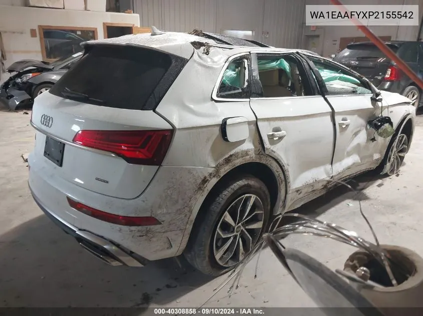 2023 Audi Q5 Premium Plus 45 VIN: WA1EAAFYXP2155542 Lot: 40308858