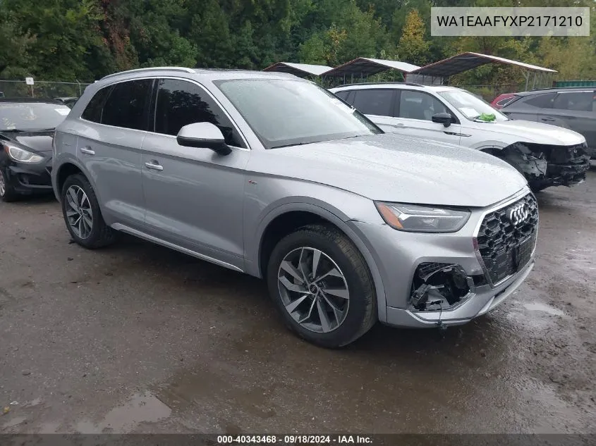 WA1EAAFYXP2171210 2023 Audi Q5 Premium Plus 45 Tfsi S Line Quattro