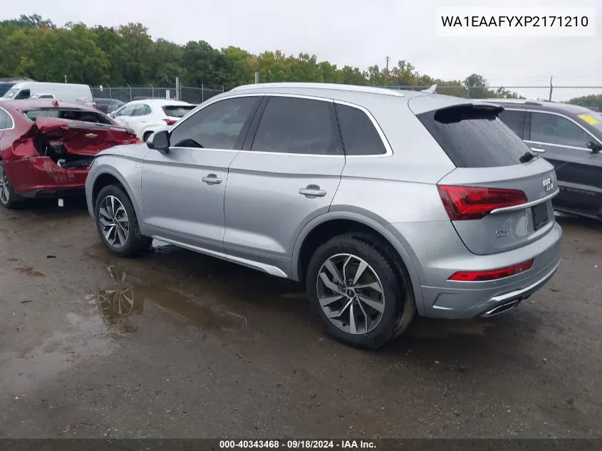 WA1EAAFYXP2171210 2023 Audi Q5 Premium Plus 45 Tfsi S Line Quattro