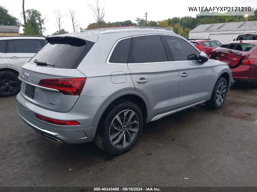 WA1EAAFYXP2171210 2023 Audi Q5 Premium Plus 45 Tfsi S Line Quattro