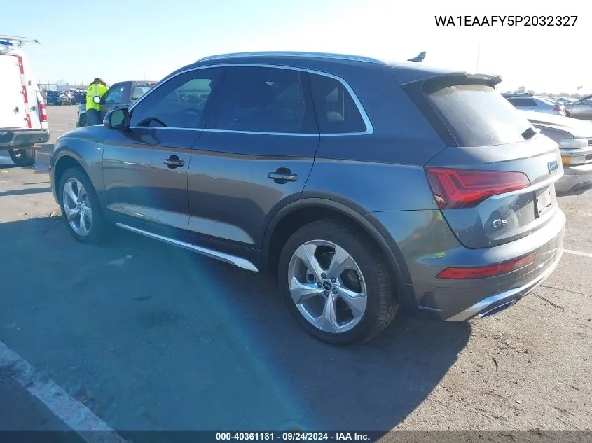 2023 Audi Q5 Premium Plus 45 VIN: WA1EAAFY5P2032327 Lot: 40361181