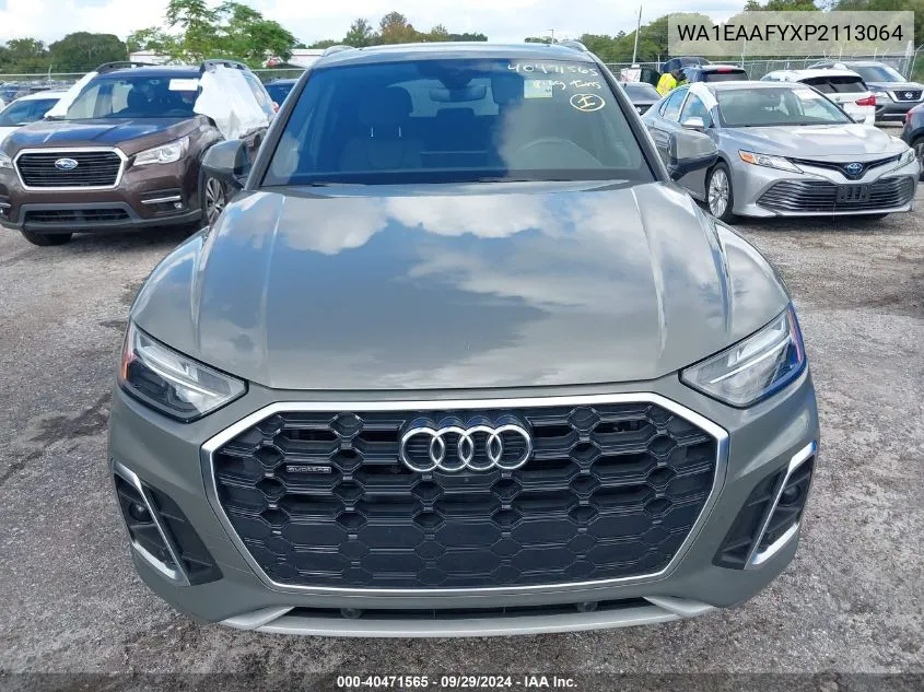 2023 Audi Q5 Premium Plus 45 VIN: WA1EAAFYXP2113064 Lot: 40471565