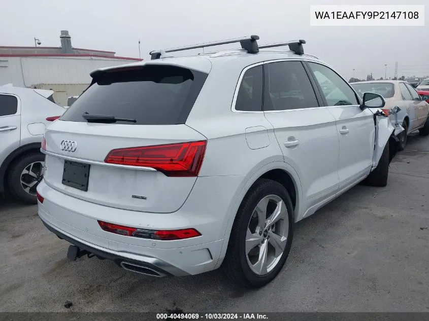 WA1EAAFY9P2147108 2023 Audi Q5 Premium Plus 45 Tfsi S Line Quattro