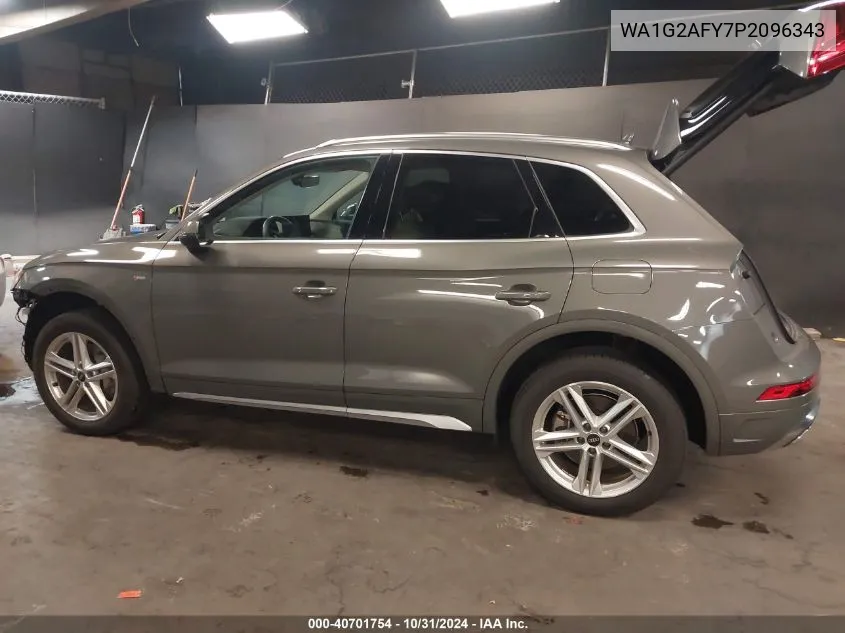 2023 Audi Q5 Premium 55 Tfsi E S Line Quattro S Tronic VIN: WA1G2AFY7P2096343 Lot: 40701754