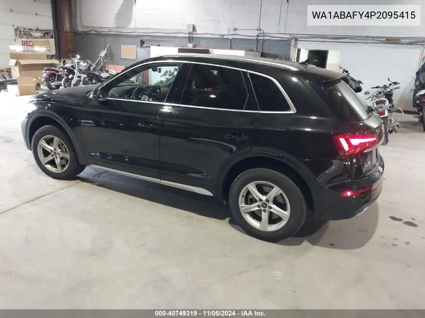 WA1ABAFY4P2095415 2023 Audi Q5 Premium 40 Tfsi Quattro S Tronic