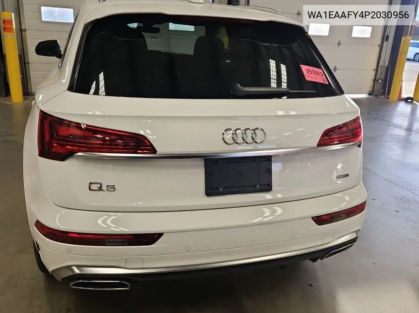 2023 Audi Q5 Premium Plus 45 VIN: WA1EAAFY4P2030956 Lot: 40845226