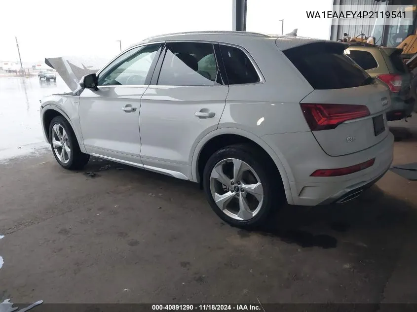 2023 Audi Q5 Premium Plus 45 Tfsi S Line Quattro VIN: WA1EAAFY4P2119541 Lot: 40891290