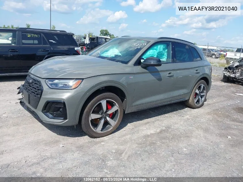 WA1EAAFY3R2021040 2024 Audi Q5