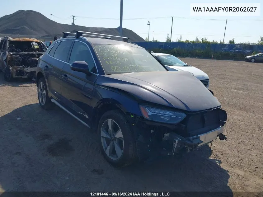 WA1AAAFY0R2062627 2024 Audi Q5