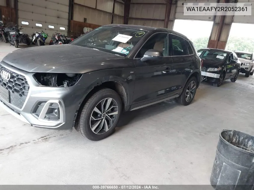 WA1EAAFY2R2052361 2024 Audi Q5 Premium Plus 45 Tfsi S Line Quattro