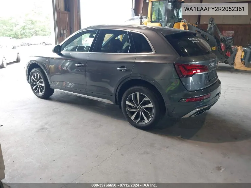 WA1EAAFY2R2052361 2024 Audi Q5 Premium Plus 45 Tfsi S Line Quattro