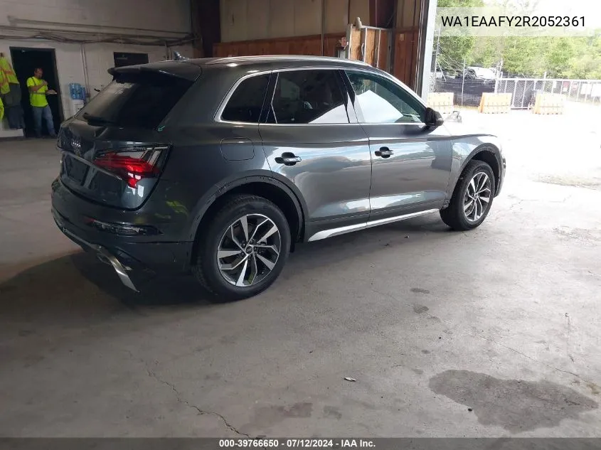 WA1EAAFY2R2052361 2024 Audi Q5 Premium Plus 45 Tfsi S Line Quattro