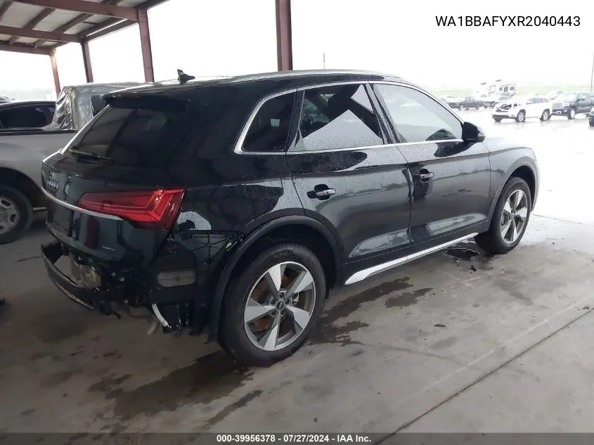 WA1BBAFYXR2040443 2024 Audi Q5 Premium Plus 40 Tfsi Quattro S Tronic