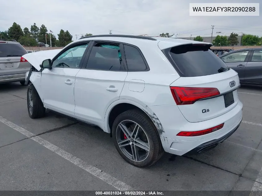 2024 Audi Q5 Premium Plus 55 Tfsi E S Line Quattro S Tronic VIN: WA1E2AFY3R2090288 Lot: 40031024