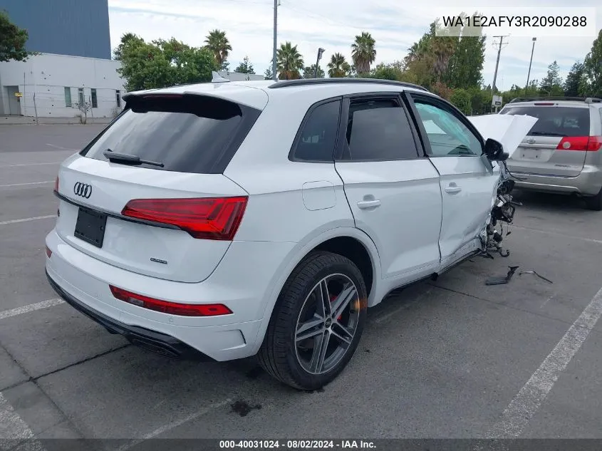 2024 Audi Q5 Premium Plus 55 Tfsi E S Line Quattro S Tronic VIN: WA1E2AFY3R2090288 Lot: 40031024