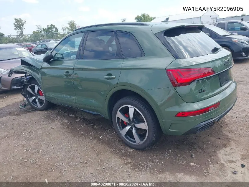 WA1EAAFY5R2096905 2024 Audi Q5 Premium Plus 45 Tfsi S Line Quattro