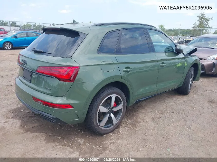 2024 Audi Q5 Premium Plus 45 Tfsi S Line Quattro VIN: WA1EAAFY5R2096905 Lot: 40208871