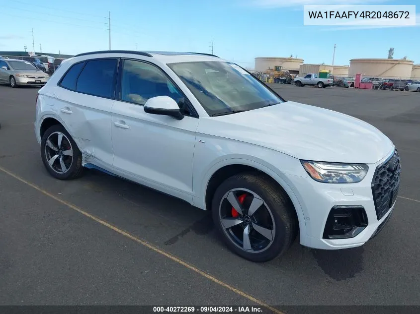 WA1FAAFY4R2048672 2024 Audi Q5 Prestige 45 Tfsi S Line Quattro S Tronic